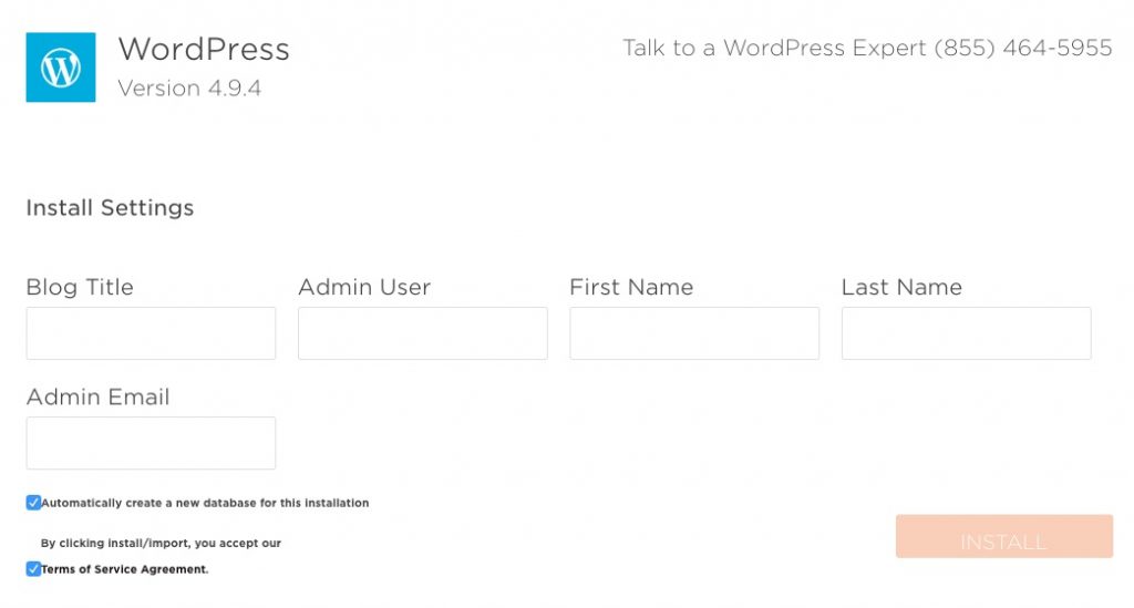 install-wordpress-settings-on-hostgator